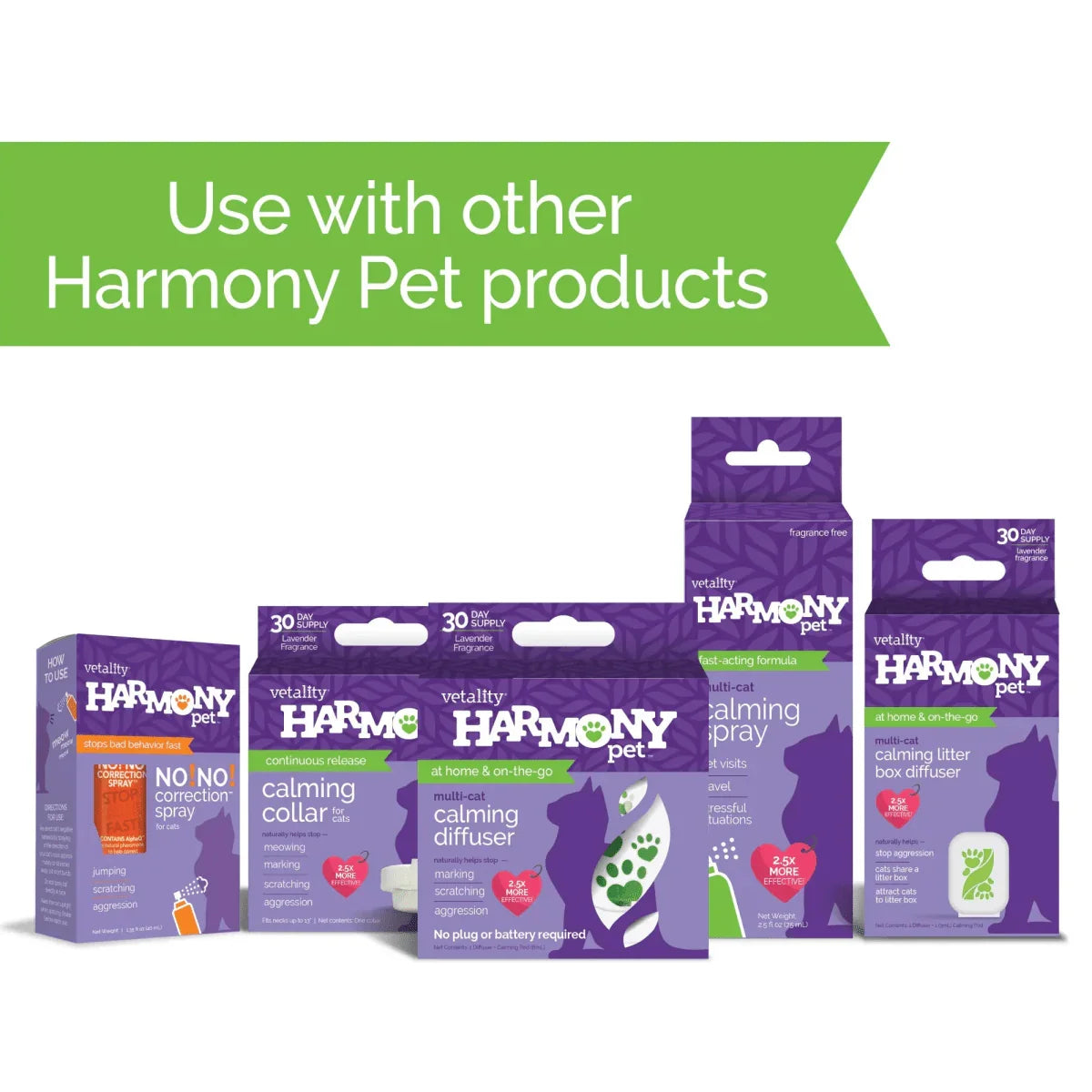 Vetality Harmony Pet Calming Home Diffuser Refills for Cats 2ct - Talis Us