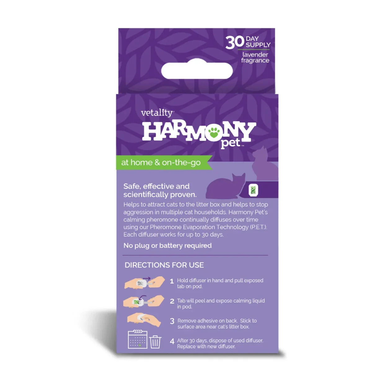 Vetality Harmony Pet Calming Litter Box Diffuser - Talis Us