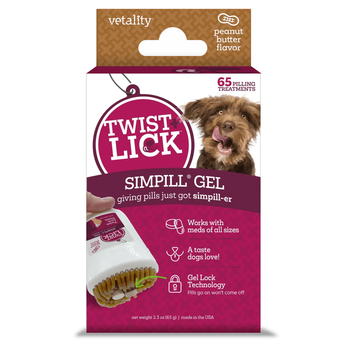 Vetality Twist & Lick SimPill 2.3oz - Talis Us