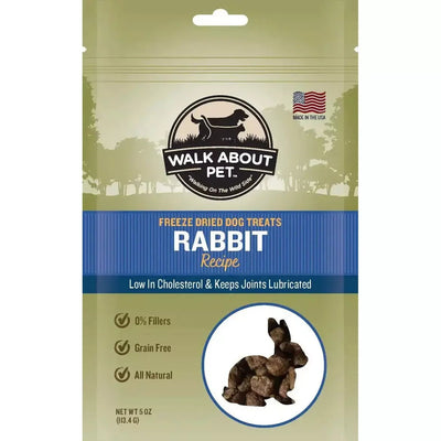 Walk About Pet Rabbit Freeze Dried Dog Treat - Talis Us