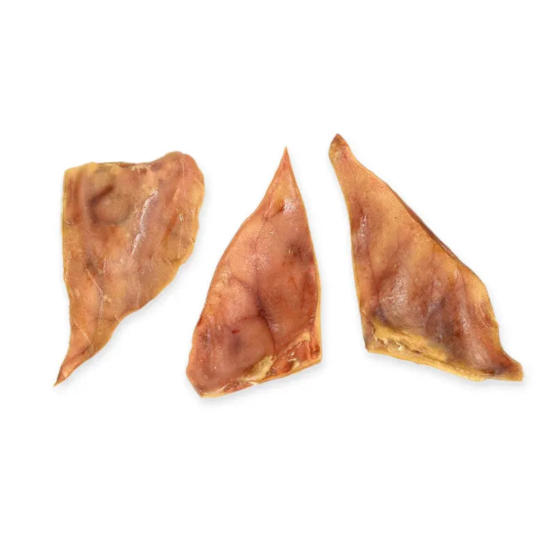 Wholesale pig ear halves dog treats for chew-loving pets enriched with protein
