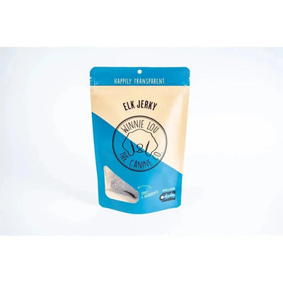 Winnie Lou Elk Jerky Dog Treats 3.2 oz - Talis Us
