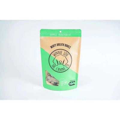 Winnie Lou Minty Breath Bones Dog Treats 6.4 oz - Talis Us