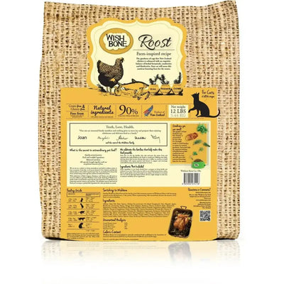 Wishbone Grain Free Roost Premium New Zealand Chicken Dry Cat Food Wishbone