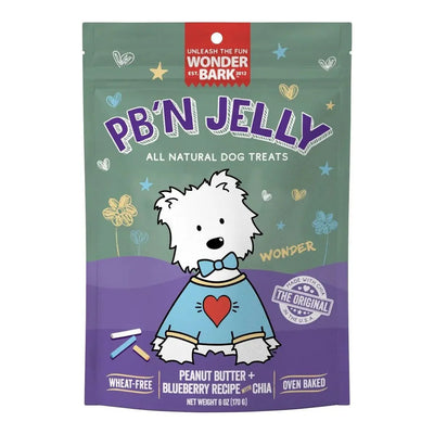 Wonder Bark Everydays PB'N Jelly Dog Biscuits 6oz. - Talis Us