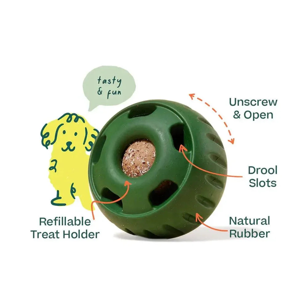 Woof Pet Pupsicle Long Lasting Refillable Dog Treat Dispenser Toy - Talis Us