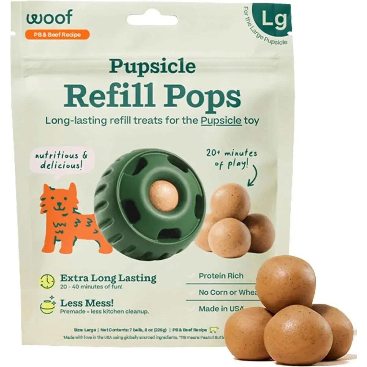Woof Pet Pupsicle Pops Long Lasting Treats for the Pupsicle - Talis Us