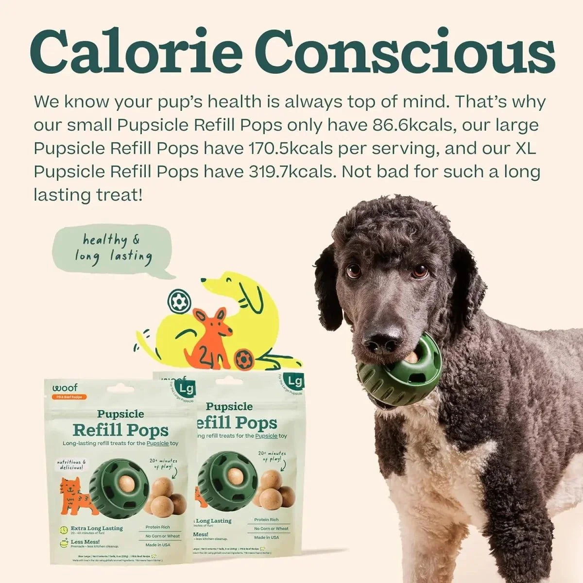 Woof Pet Pupsicle Pops Long Lasting Treats for the Pupsicle - Talis Us