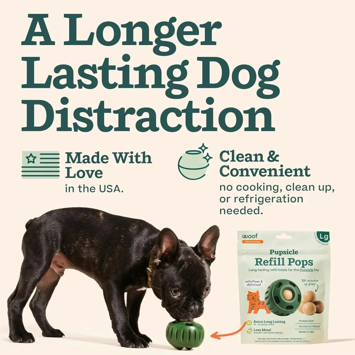 Woof Pet Pupsicle Pops Long Lasting Treats for the Pupsicle - Talis Us