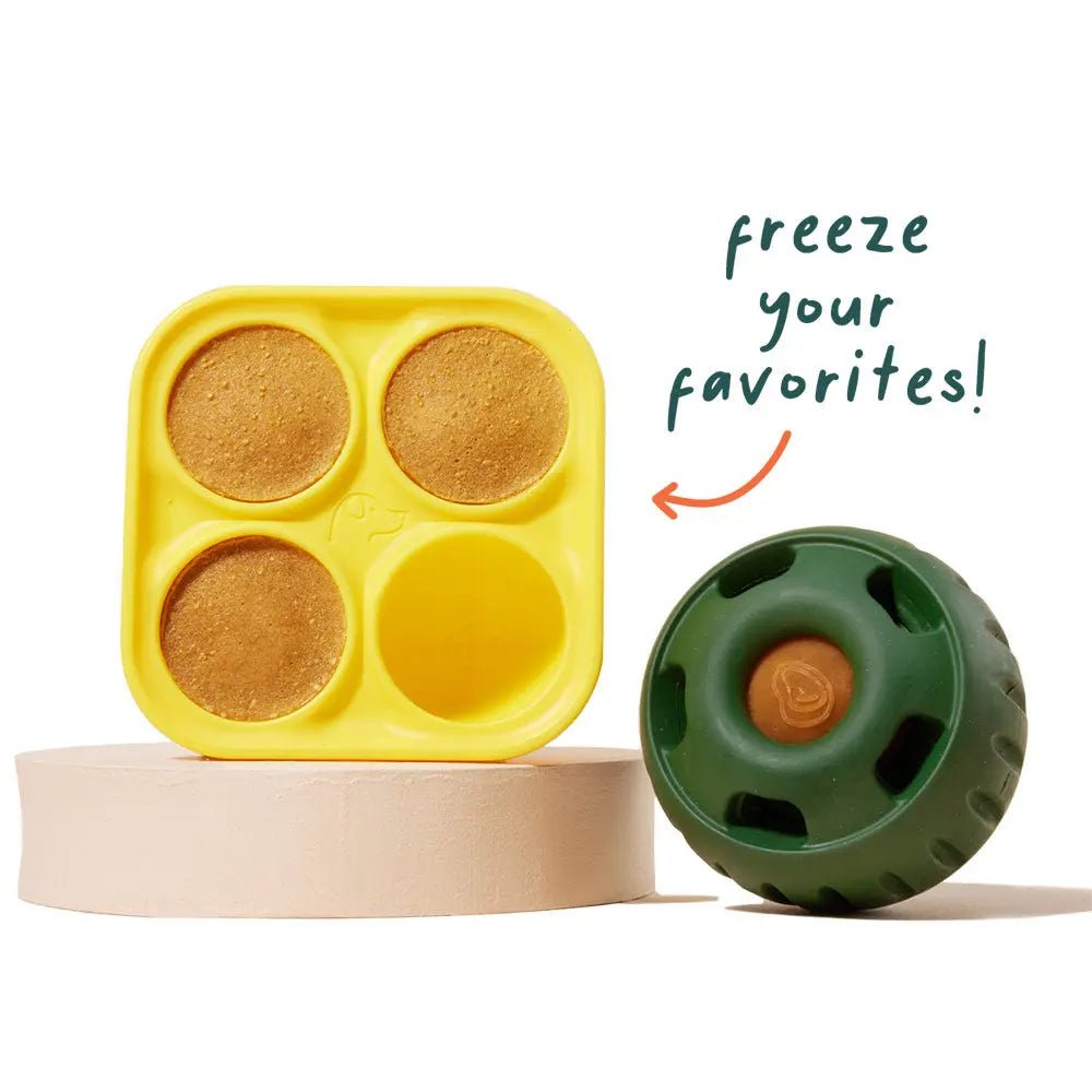 Woof Pet Pupsicle Treat Tray Mold Treat Dispenser Dog Toy - Talis Us