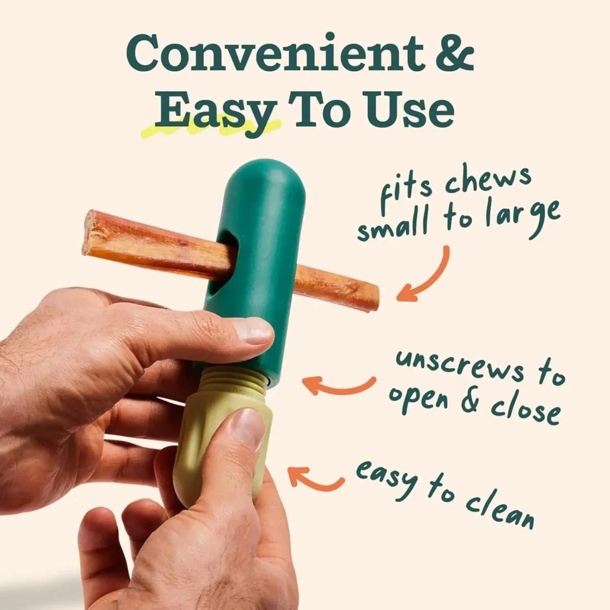 Woof Pet The BullySafe Durable Dog Chew Holder - Talis Us