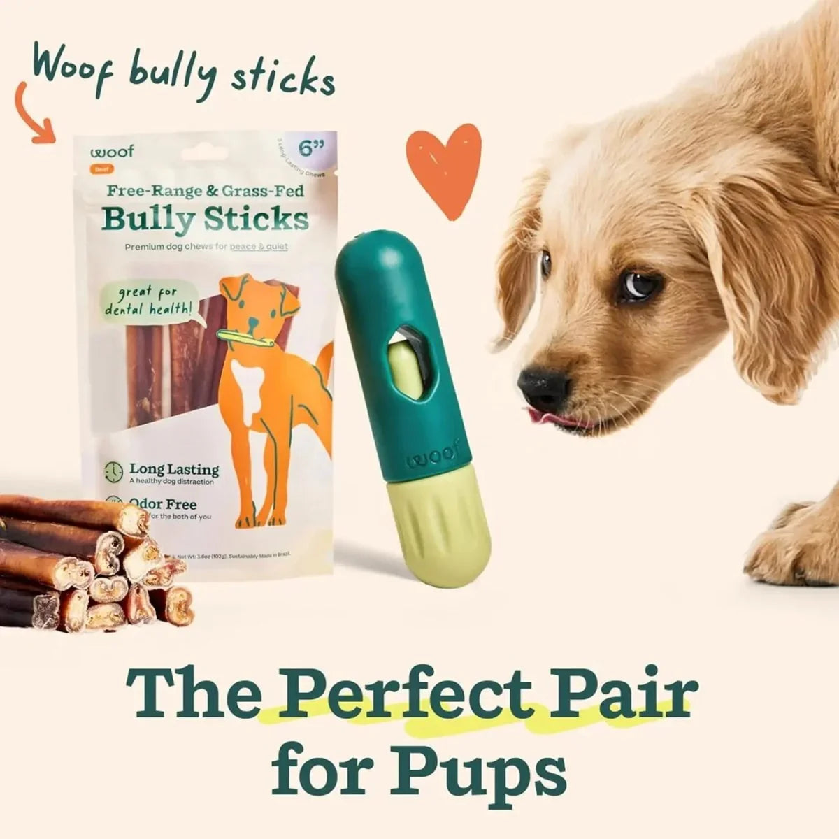 Woof Pet The BullySafe Durable Dog Chew Holder - Talis Us