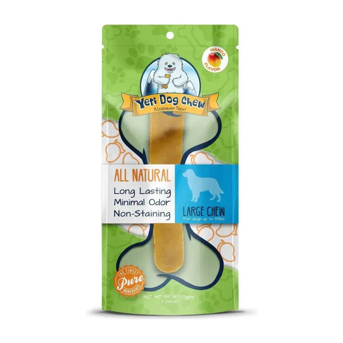 Yeti Dog Chews Yak Milk Cheese Large Chews Dog Treats - Talis Us