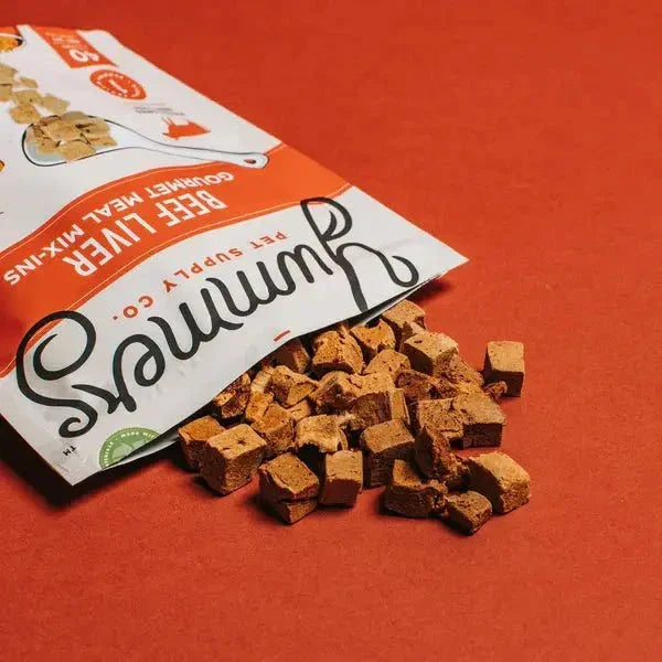 Yummers Freeze dried Beef Liver Gourmet Meal Mix in for Dogs Food Topper, 2.5 oz - Talis Us