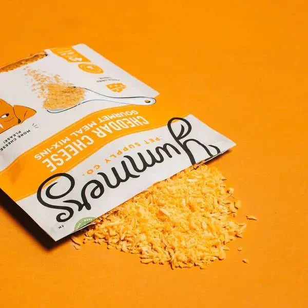 Yummers Freeze Dried Cheddar Cheese Gourmet Meal Mix in for Dogs Food Topper, 2.5 oz - Talis Us