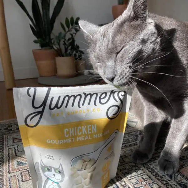 Yummers Freeze - dried Chicken Gourmet Meal Mix - in for Cats Food Topper 2.5 oz. - Talis Us