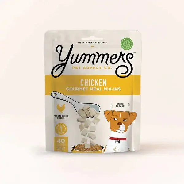 Yummers Freeze Dried Chicken Gourmet Meal Mix in for Dogs Food Topper, 2.5 oz. - Talis Us