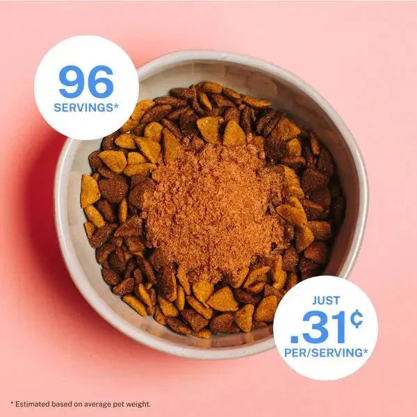 Yummers Heart Aid Beef Supplement Mix in for Dogs Food Topper, 8 oz. - Talis Us