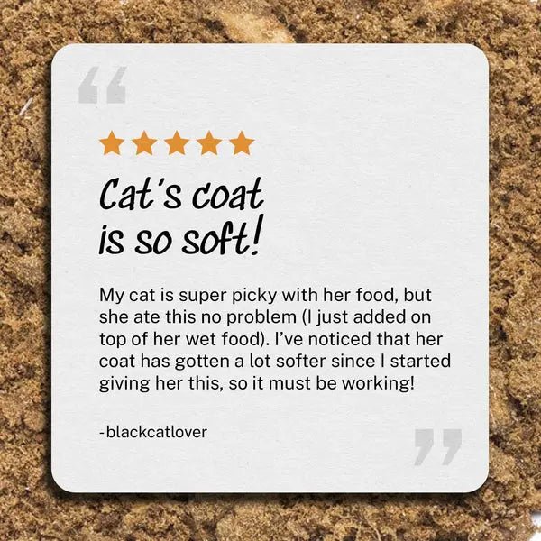Yummers Skin & Coat Aid Beef Supplement Mix in for Cats Food Topper, 4 oz - Talis Us