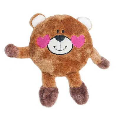 ZippyPaws Brainey Bear in Love Dog Toys - Talis Us