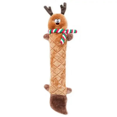 ZippyPaws Holiday Jigglerz Reindeer Dog Toys - Talis Us