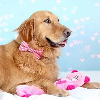 ZippyPaws Jigglerz Pink Bear Dog Toys - Talis Us