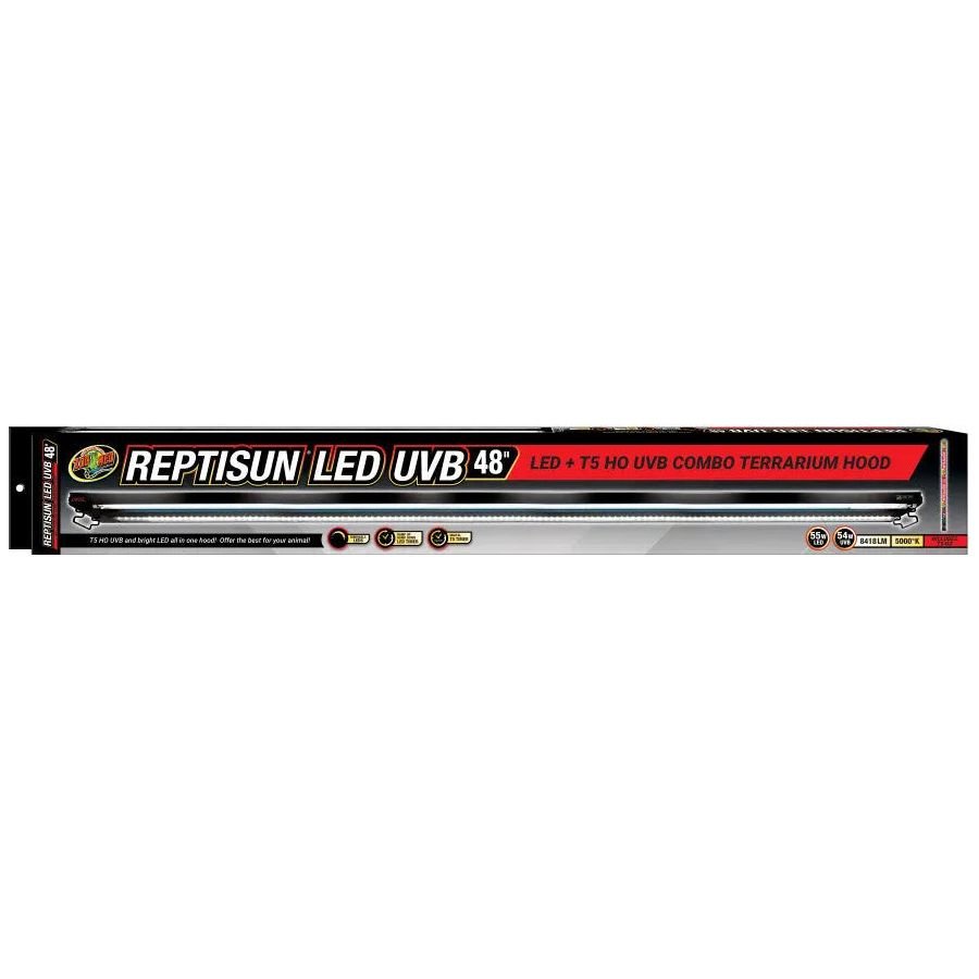 Zoo Med Reptisun LED UVB Combo Terrarium Hood - Talis Us