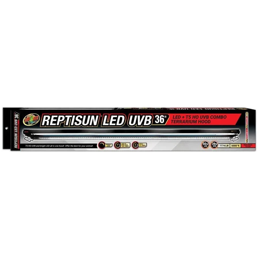 Zoo Med Reptisun LED UVB Combo Terrarium Hood - Talis Us