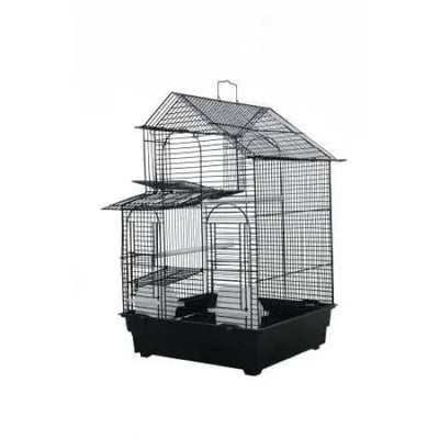AE Cage Company House Top Bird Cage Assorted Colors 16"x14"x23" AE Cage Company