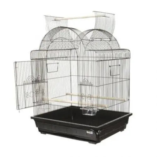 AE Cage Company Victorian open Top Bird Cage 25x21x32 