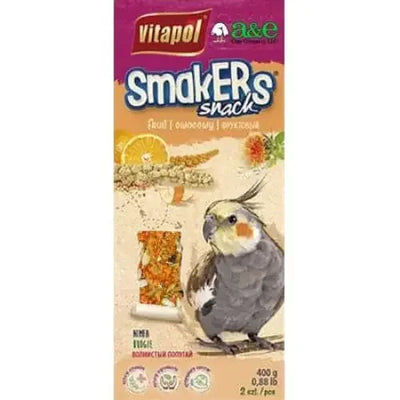 A&E Cage Company Smakers Cockatiel Orange Treat Sticks A&E Cage Company