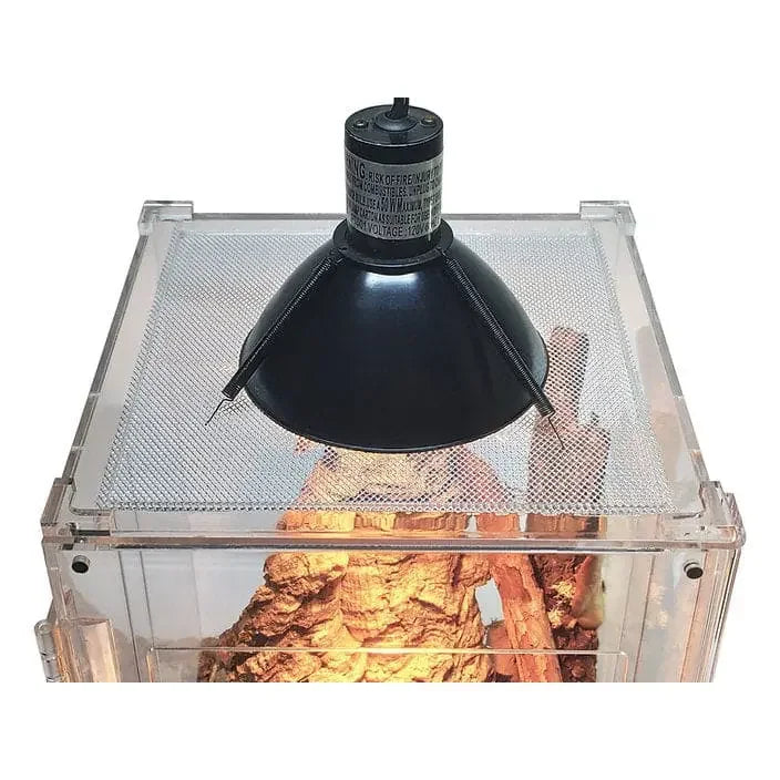 Acrylic Front-Opening Enclosure Reptile Breeding Box Terrarium Cage for Insect Scorpion Amphibians HerpCult