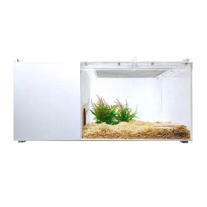 Acrylic House Reptile Breeding Box Terrarium Cage Tank for Geckos, Chameleons, Snake, Hamster, HerpCult