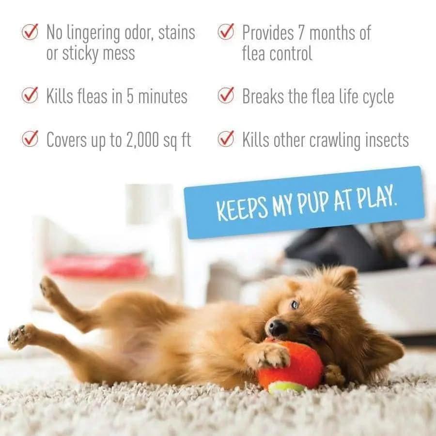 Adams Flea & Tick Carpet & Home Spray 16 oz Adams CPD