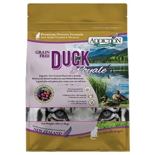 Addiction Duck Royale Grain Free Dry Cat Food Talis Us