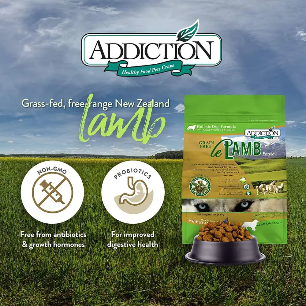 Addiction Le Lamb Grain Free Dry Dog Food Addiction