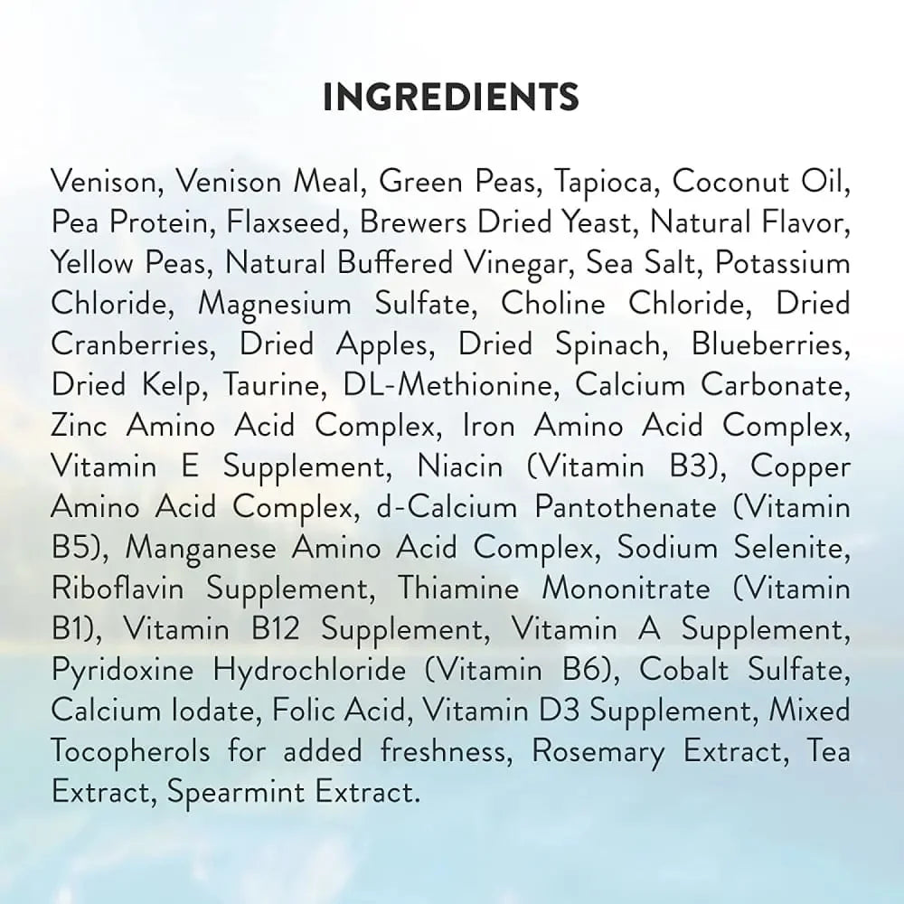 Addiction Viva La Venison Grain Free Dry Dog Food Addiction