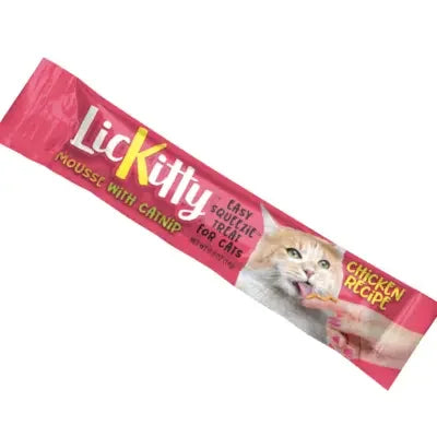 Against the Grain LicKitty Mousse with Catnip Treat Chicken Against the Grain