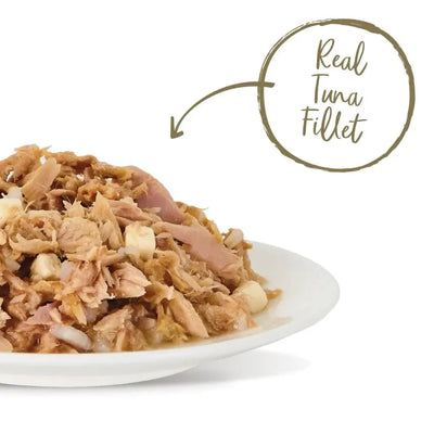 Applaws Natural Wet Cat Food Tuna Fillet with Cheese in Broth 24/cs Applaws