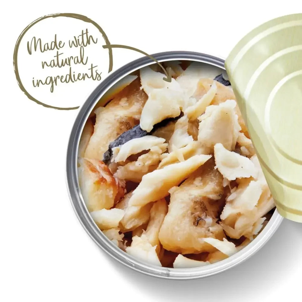 Applaws Natural Wet Cat Food Whitefish with Salmon in Broth 2.47oz Can 24/cs Applaws