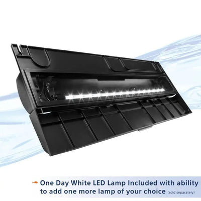Aqueon Deluxe LED Full Hood Aquarium Light Black Color Aqueon®