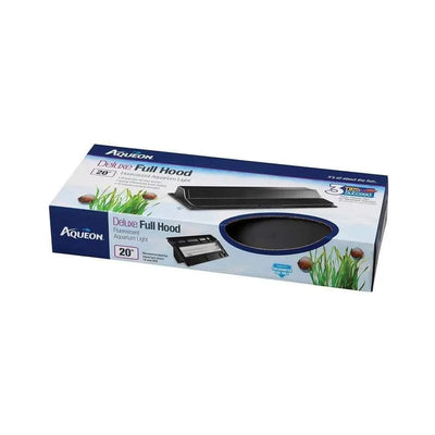 Aqueon® T8 Fluorescent Deluxe Full Hoods Black Color 20 Inch Aqueon®