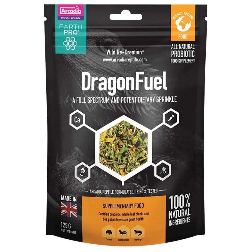 Arcadia Dragon Fuel -- Bearded Dragon Supplements 125g Arcadia