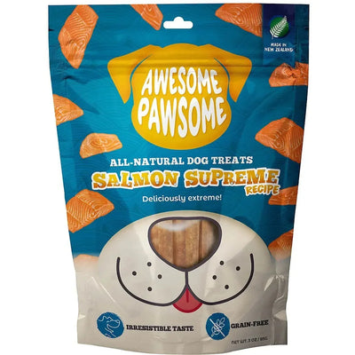 Awesome Pawsome Salmon Supreme Recipe Dog Treats 3oz Awesome Pawsome