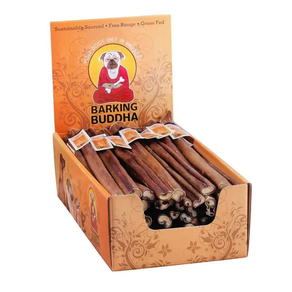 Barking Buddha Thick Bully Stick 12" - Case of 50 Barking Buddha