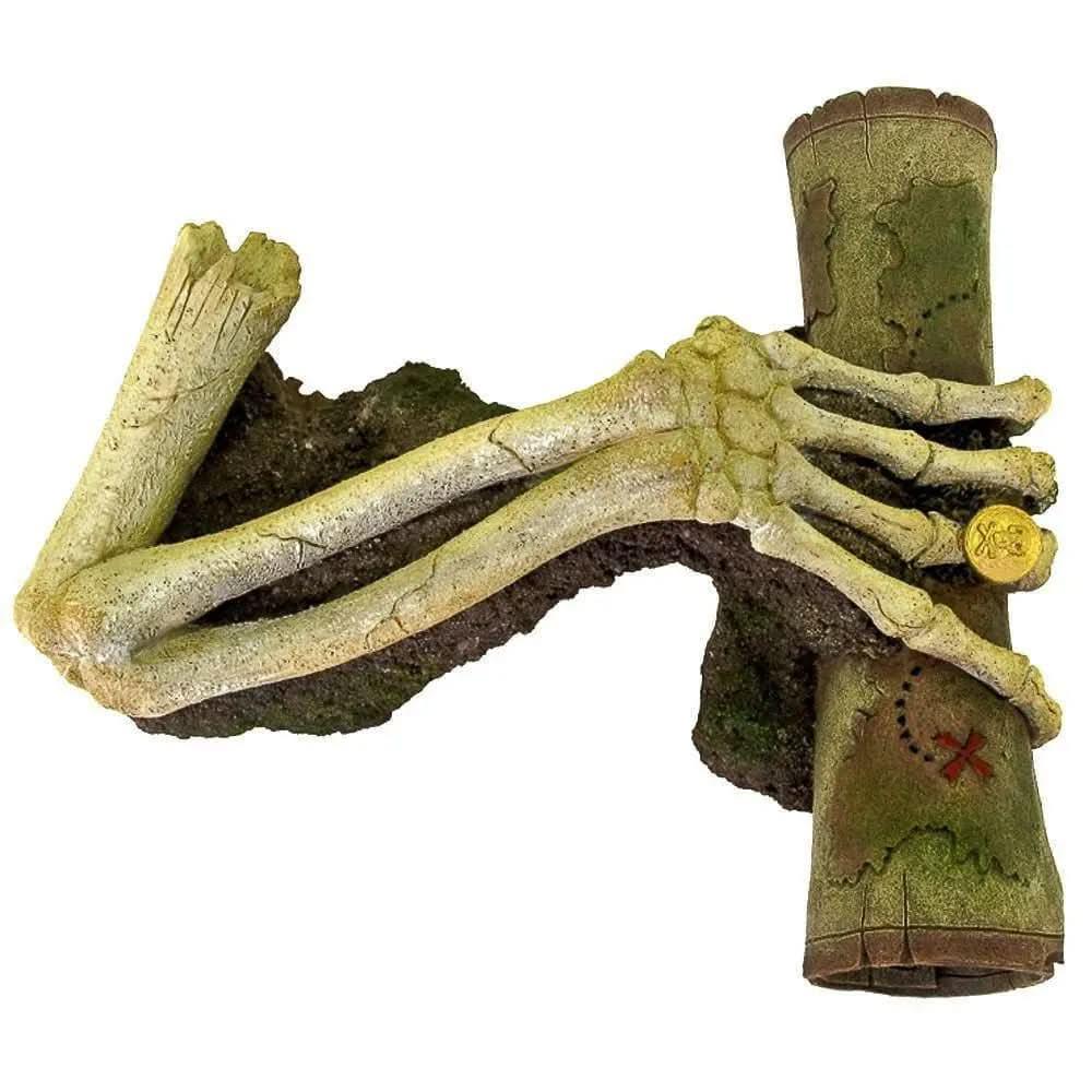 Blue Ribbon Pet Products Exotic Environments Pirate Arm with Map Blue Ribbon Pet