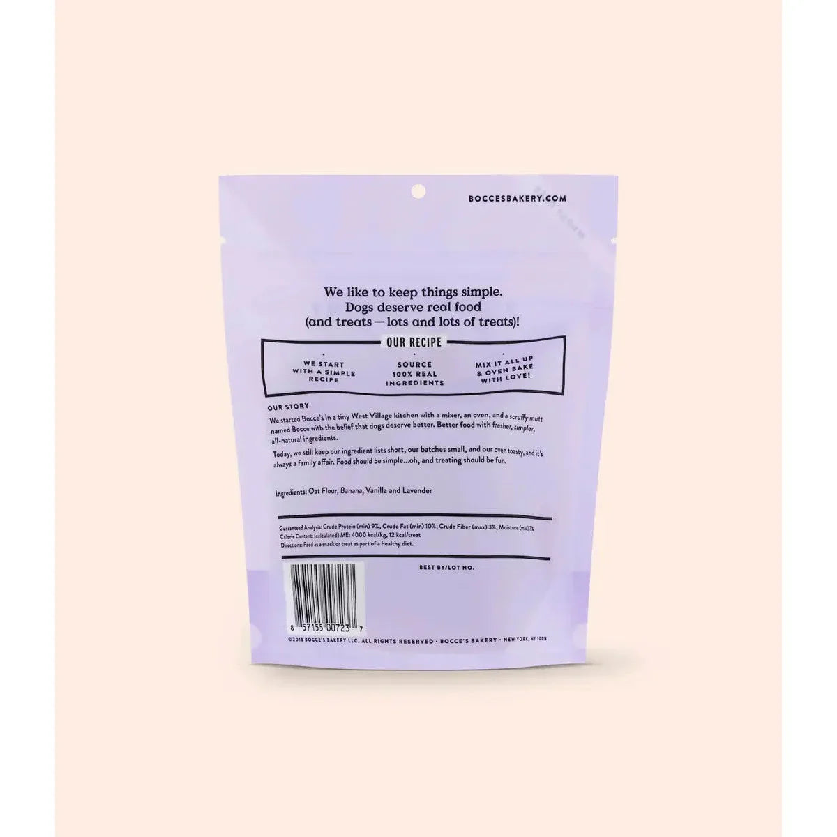 Bocce's Bakery Bedtime Tea 5oz Biscuits Dog Treats Bocce's Bakery