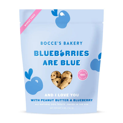 Bocce's Bakery Blueberries are Blue Dog Biscuits Bocce's Bakery