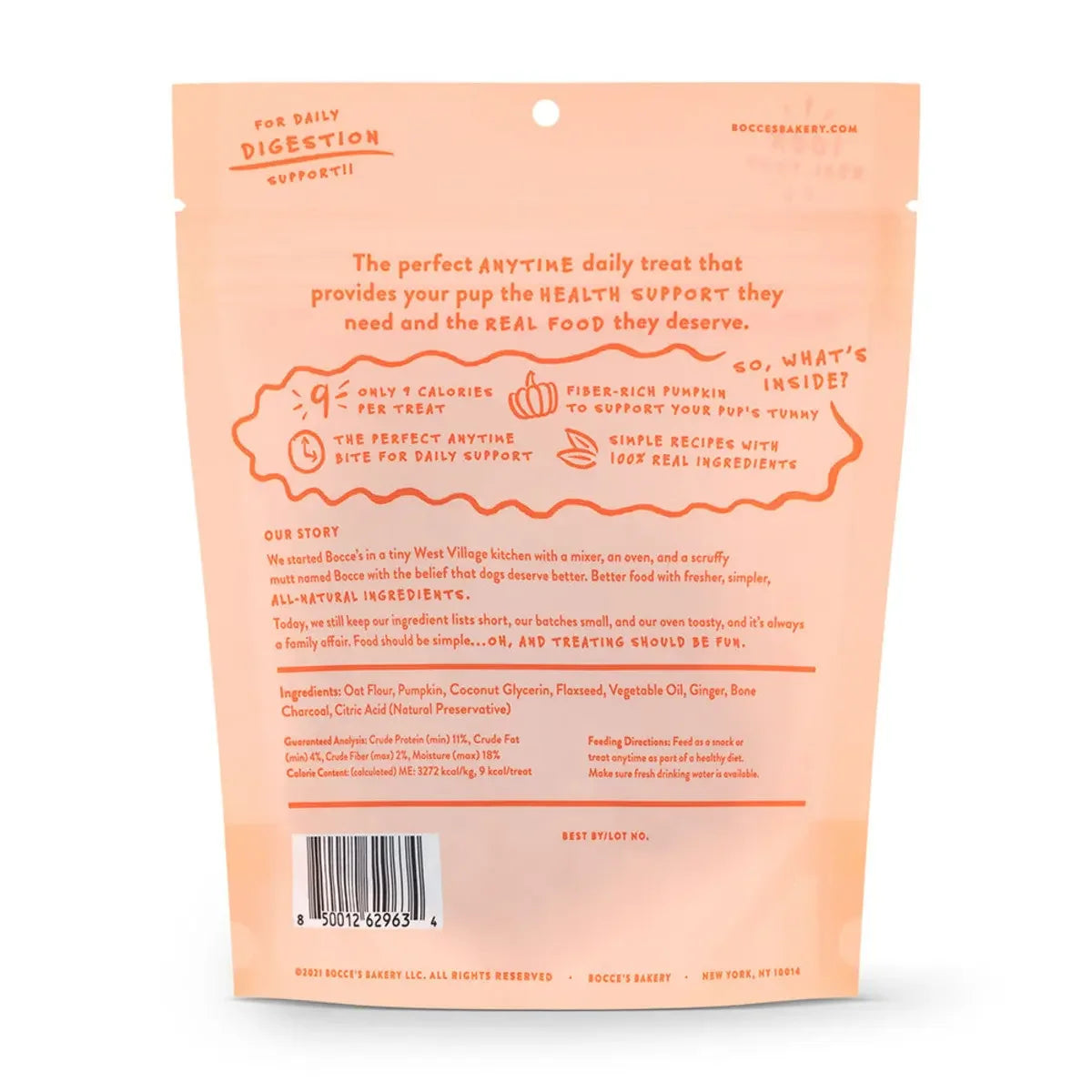 Bocce's Bakery Dailies Bye Bye Stinkies 6oz Soft & Chewy Dog Tre Bocce's Bakery