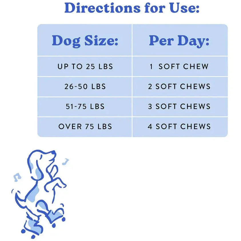 Bocce's Bakery Hip & Joint 60 Count Soft Chew Dog Supplements Bocce's Bakery